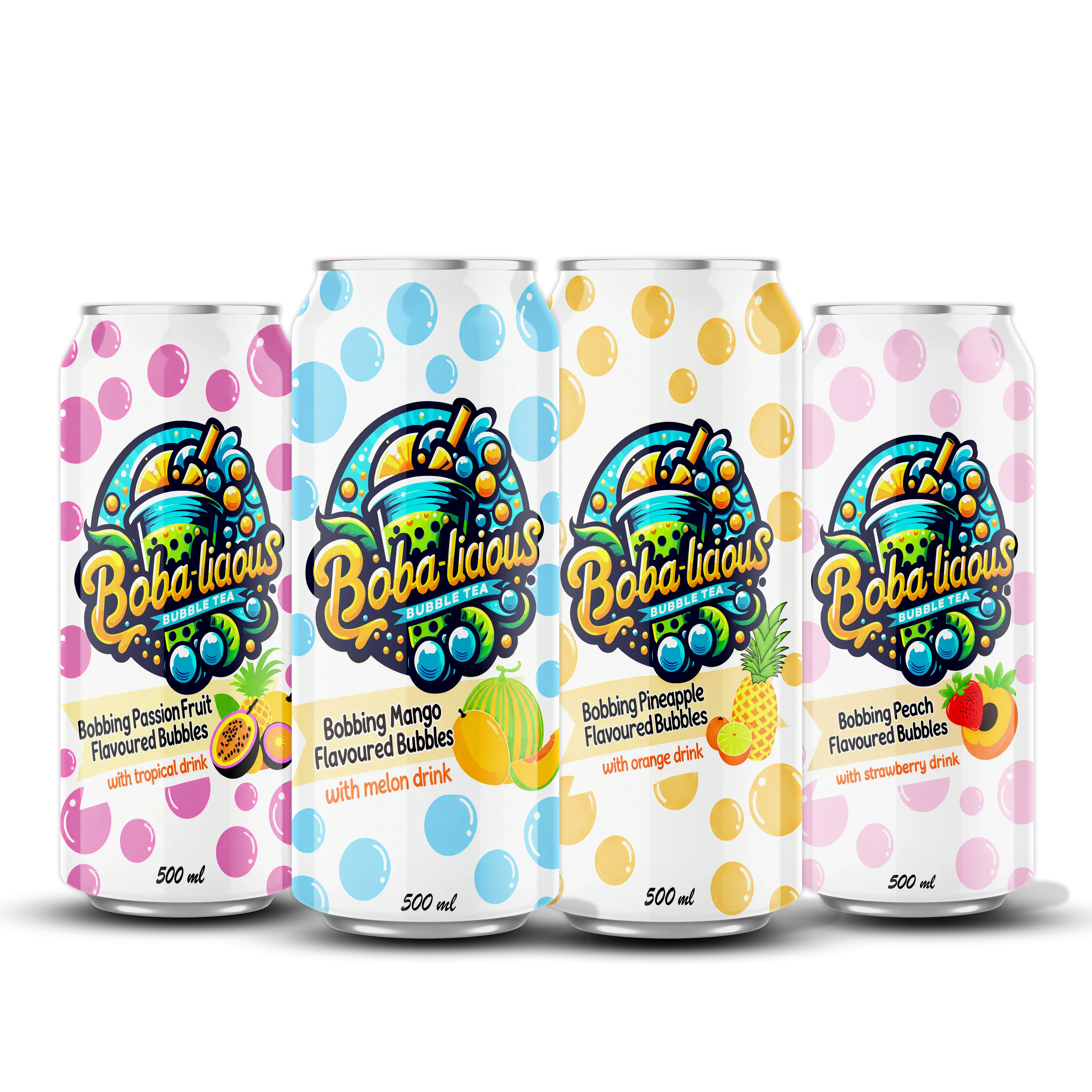Bobalicious 500ml Cans